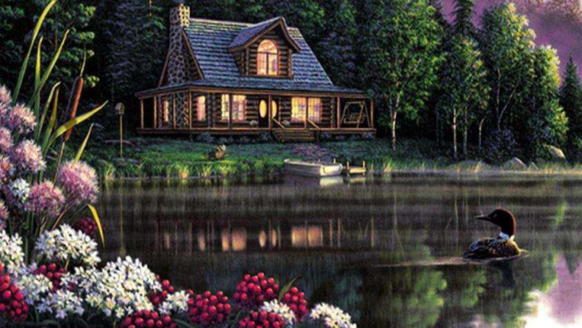 A house above the water online puzzle