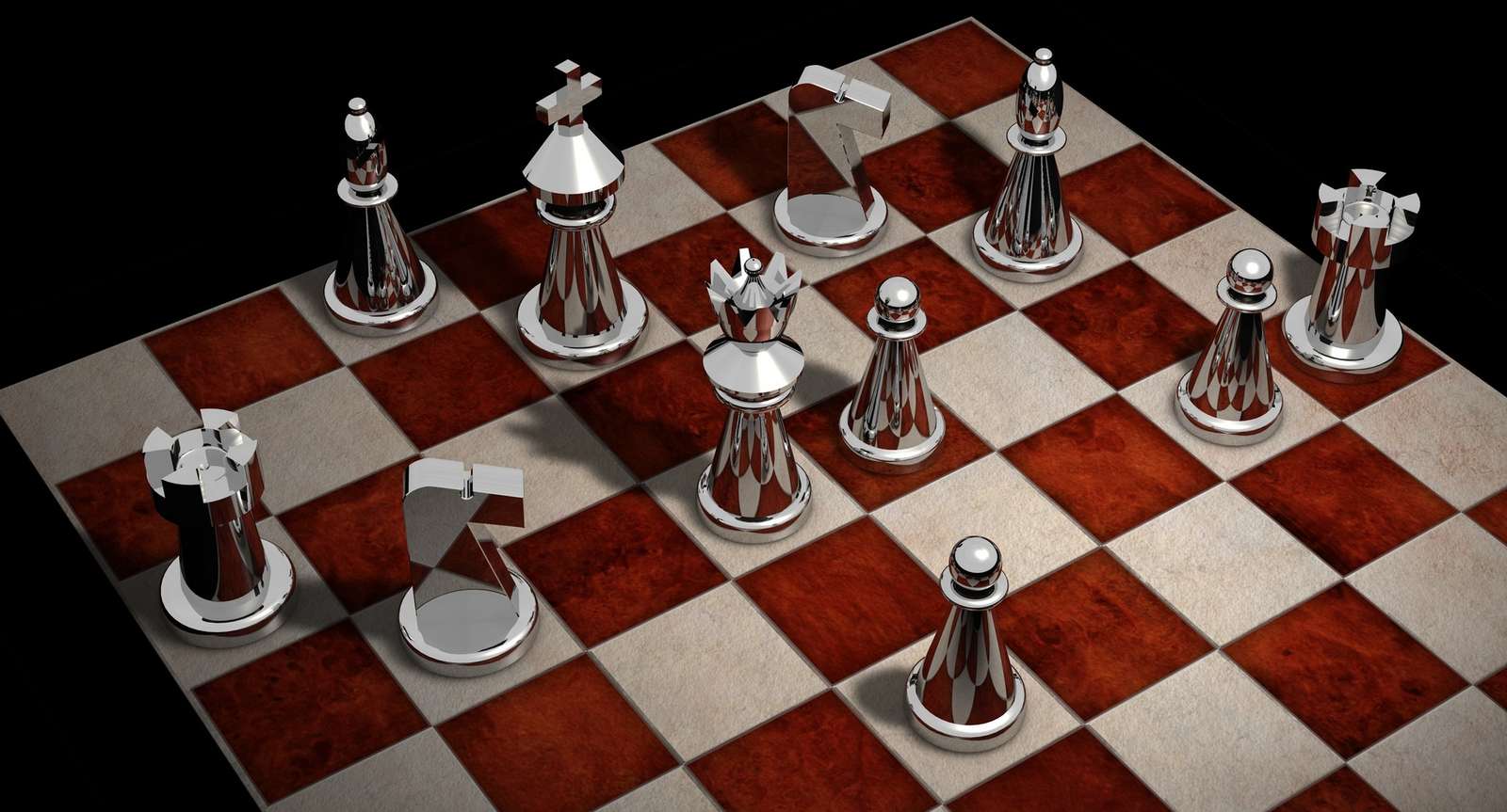 Шахова головоломка пазл онлайн