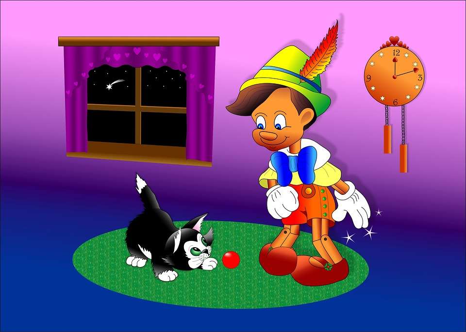 Pinocchio quebra-cabeças online