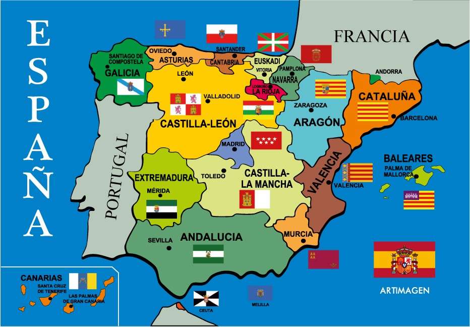 Spain online puzzle