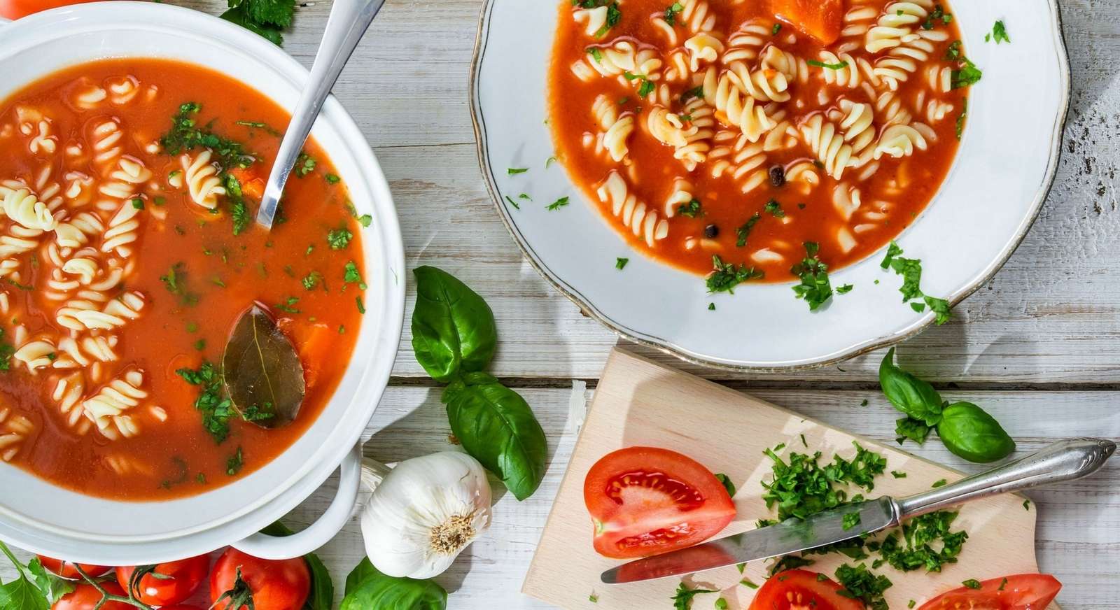 томатный суп пазл онлайн