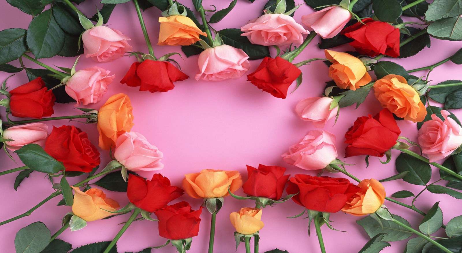 Färgglada rosor pussel på nätet