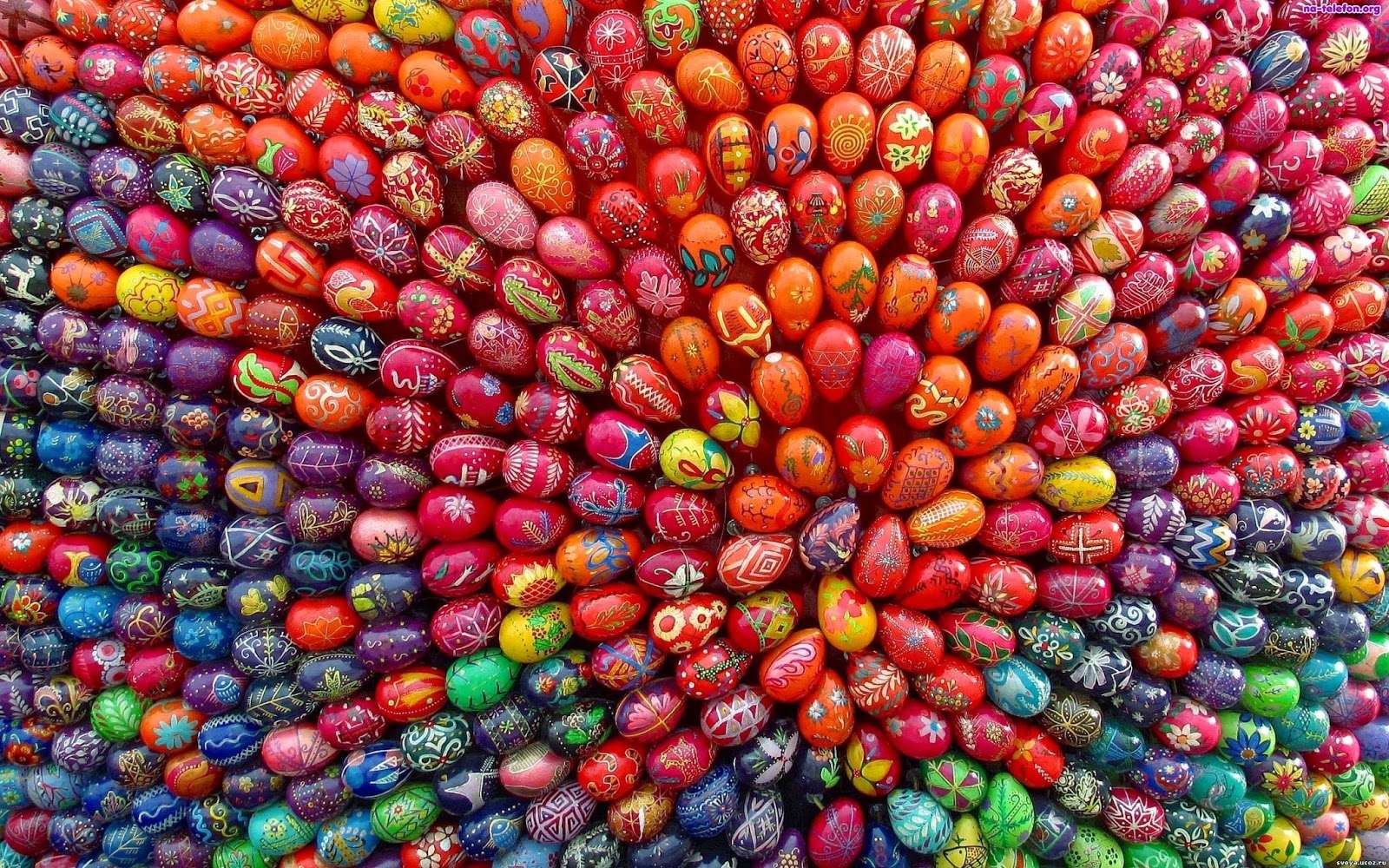 Ovos de Páscoa do nosso Anka puzzle online