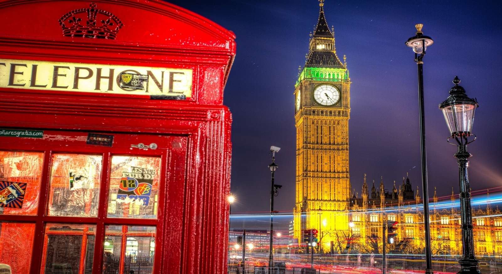Londýn-Anglie skládačky online