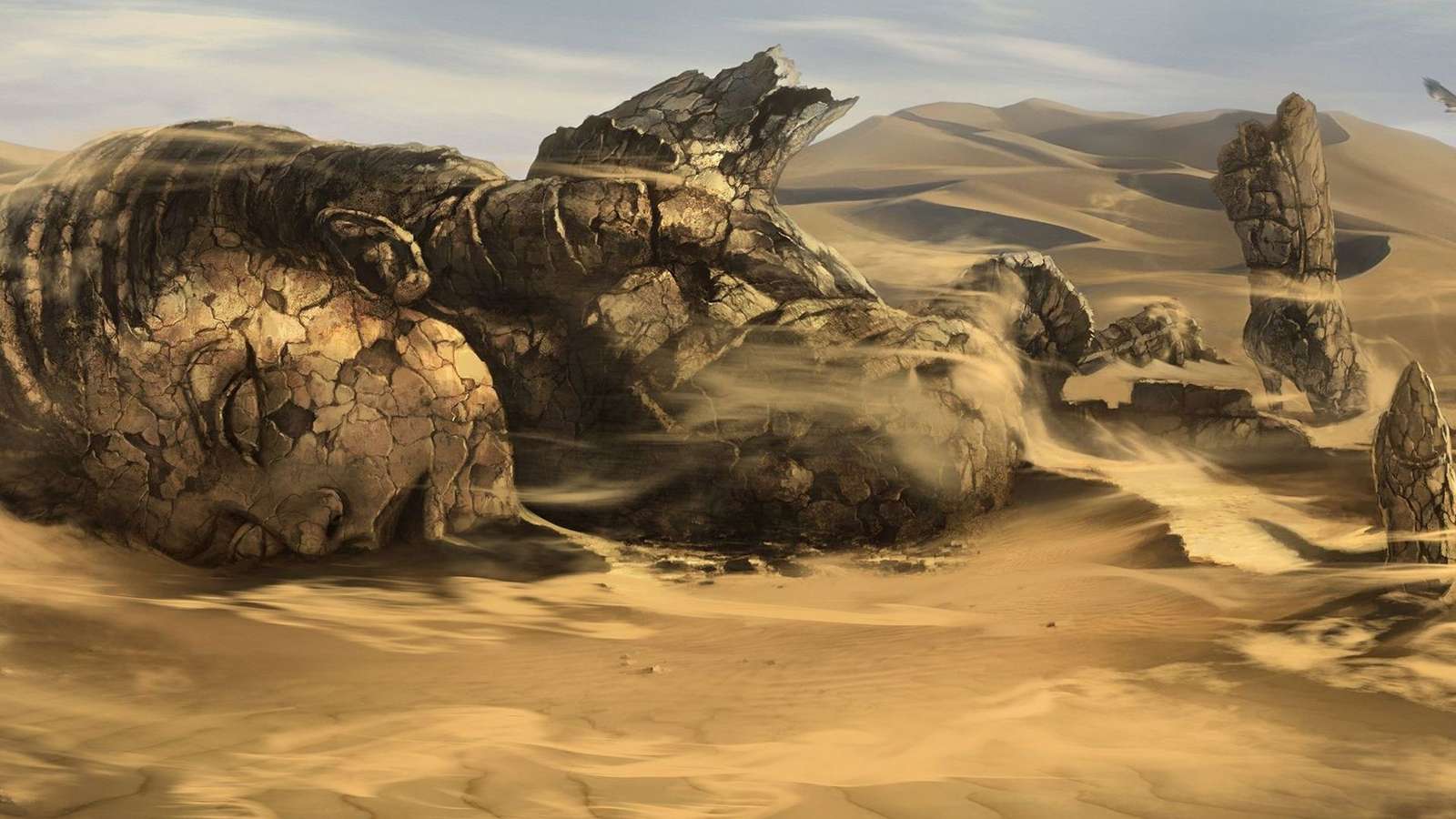 Fața deșertului puzzle online