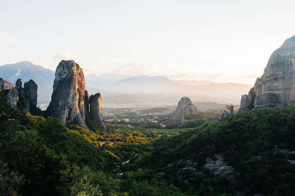 Meteora, Griekenland legpuzzel online