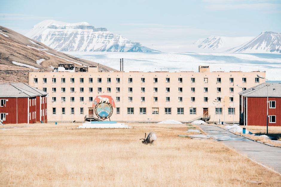 Pyramiden, Svalbard online puzzel