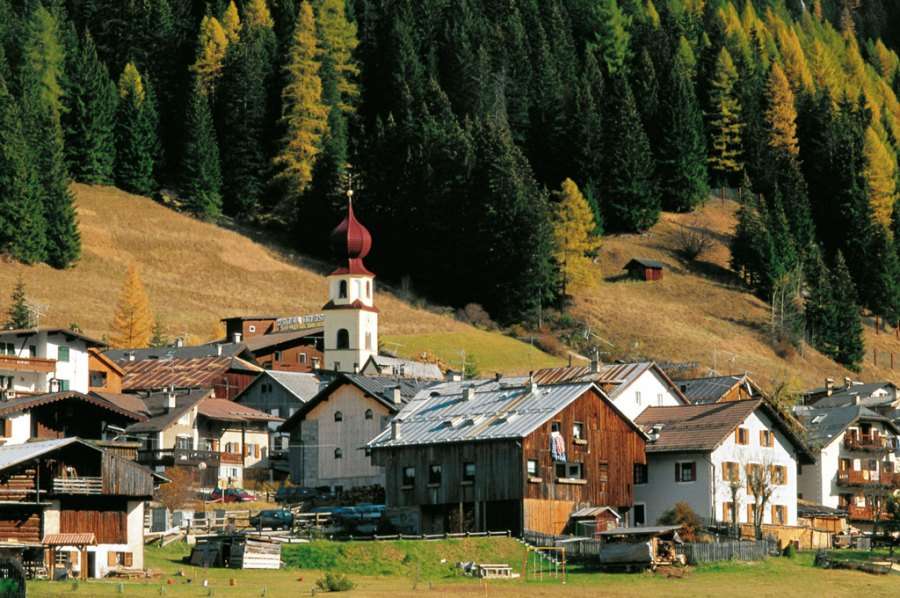 Dolomiten - Canazei, Italien Puzzlespiel online