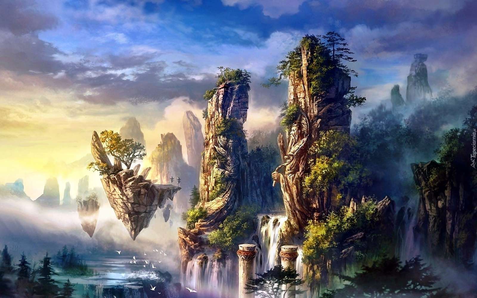 Fairy land van mist legpuzzel online