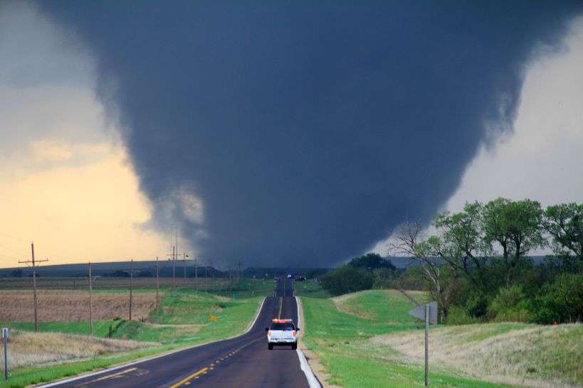 Tornado in den USA Online-Puzzle