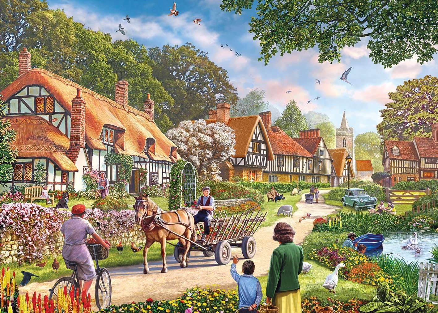 Country life jigsaw puzzle online