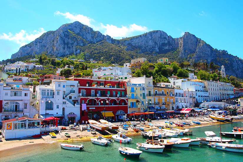 Auf der Insel Capri - Italien Online-Puzzle