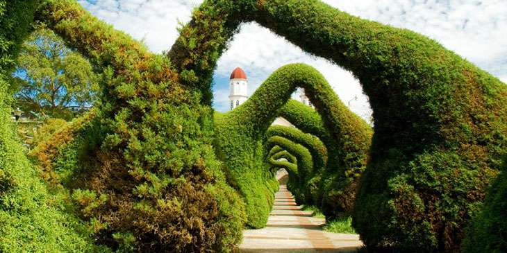 Die schönsten Gärten der Welt Puzzlespiel online