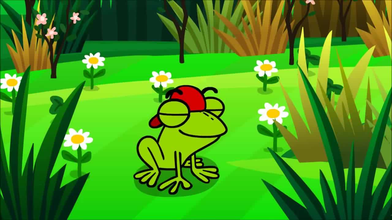 Frosch in einer roten Spitze Puzzlespiel online