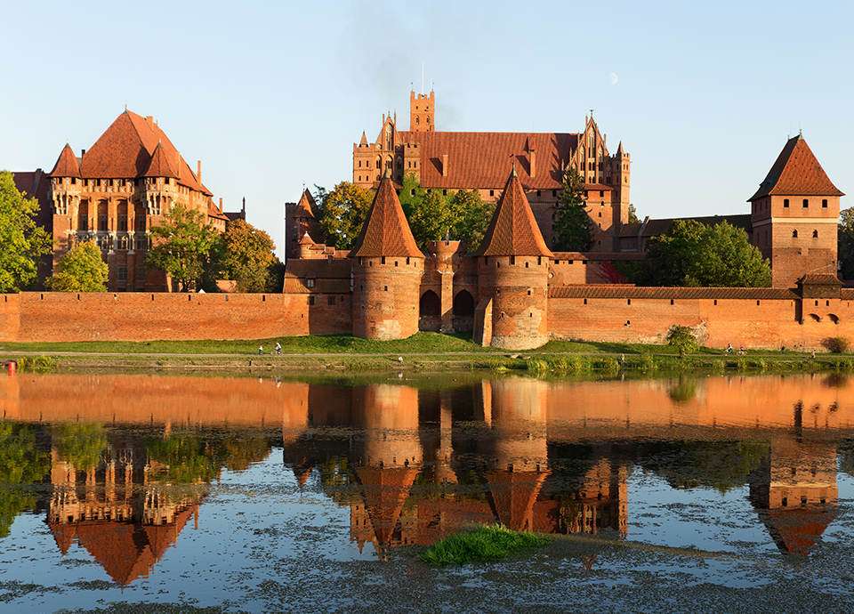 Най-красивите замъци в Полша онлайн пъзел
