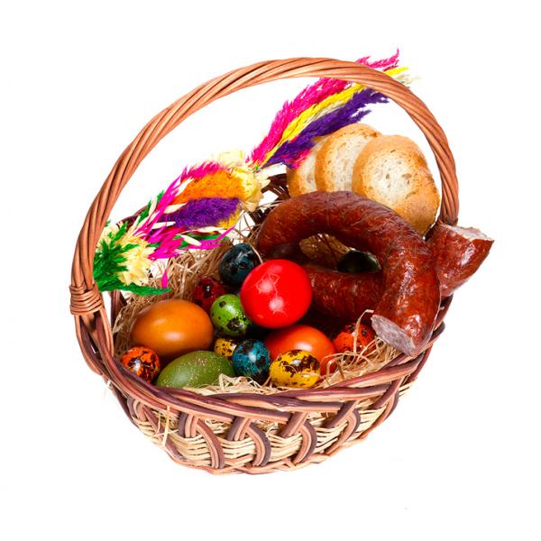 Velikonoční košík skládačky online