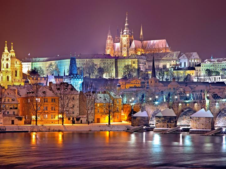 Прага - Замковая гора онлайн-пазл