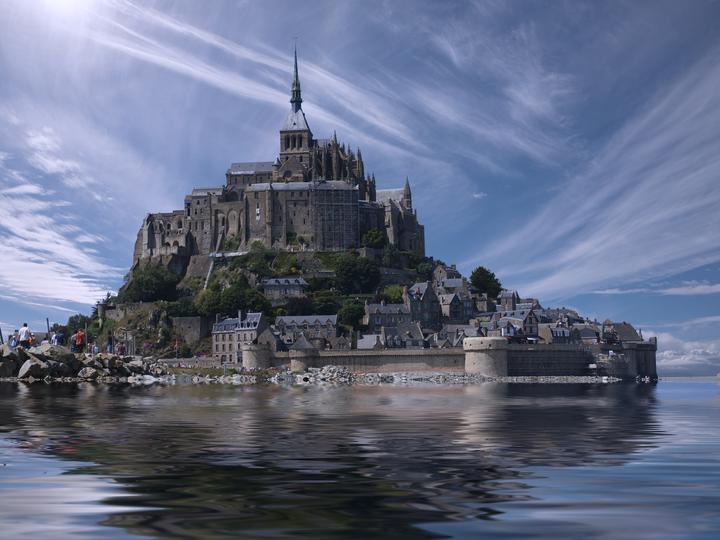Mont Saint Michel rompecabezas en línea