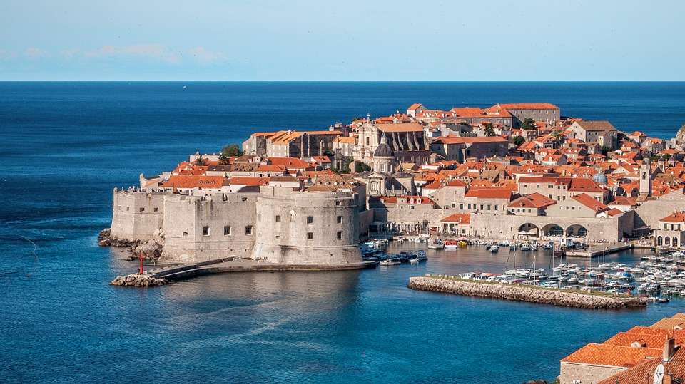 Dubrovnik. Kroatië. online puzzel