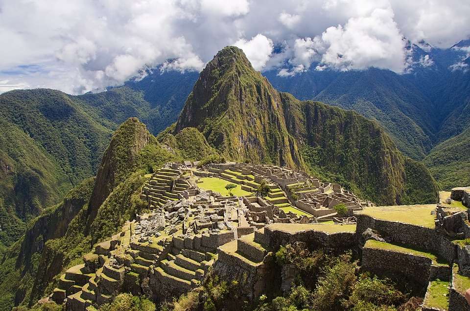 Peru. Machu Picchu. skládačka
