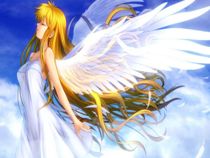 Ангел аніме пазл онлайн