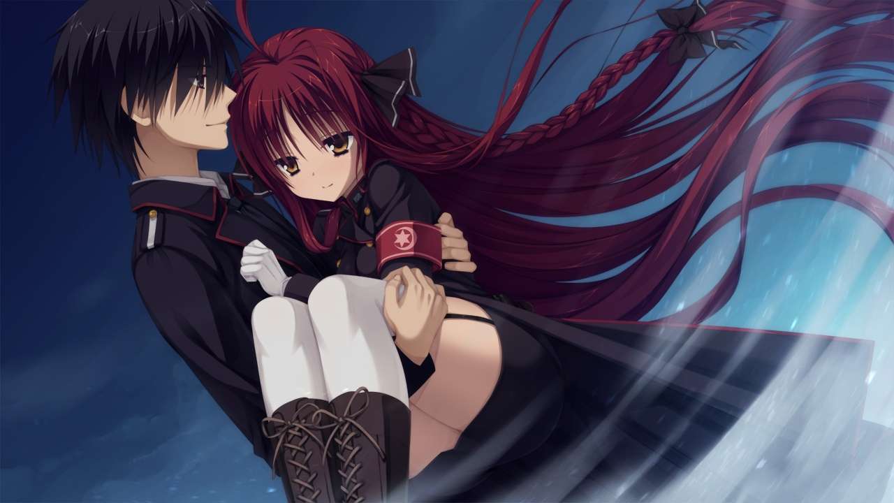 Anime Couple jigsaw puzzle online
