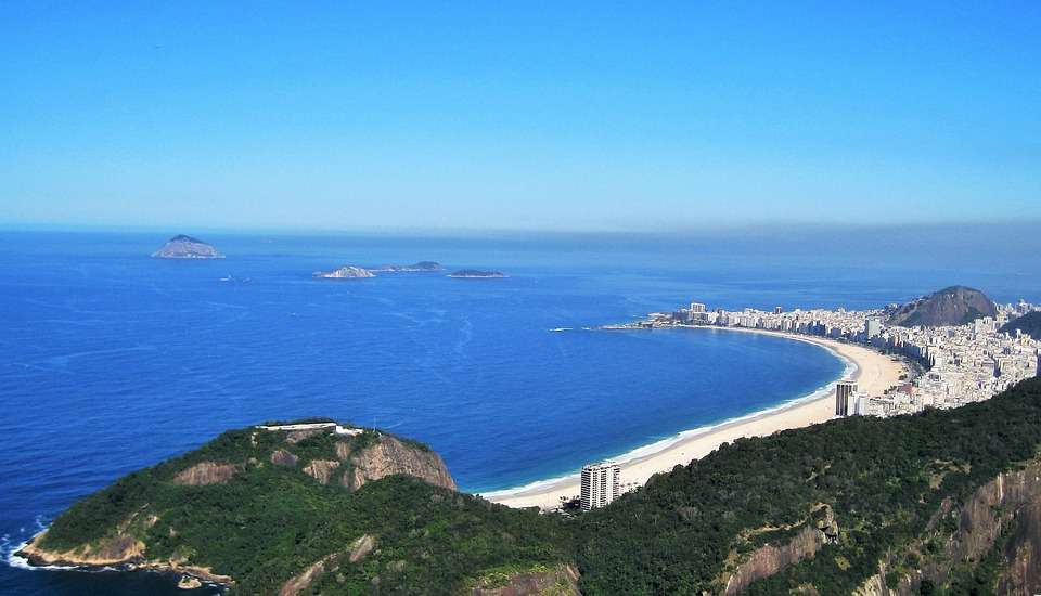 Panorama von Rio de Janeiro. Online-Puzzle