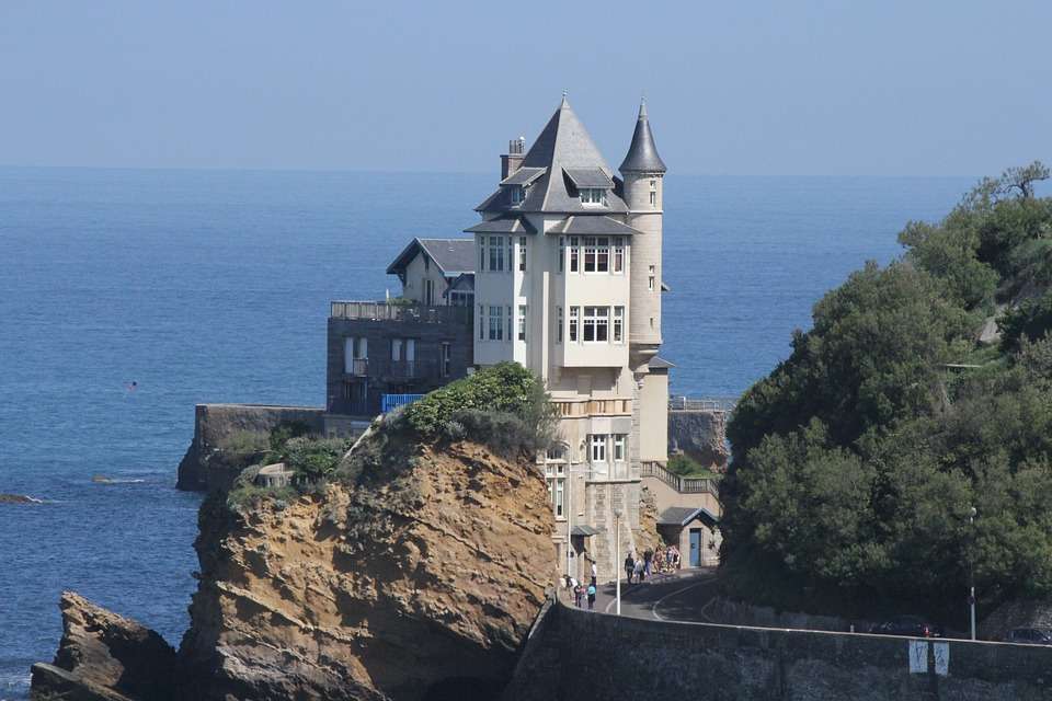 Biarritz. Villa Belza. Online-Puzzle