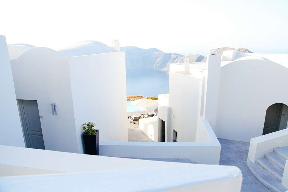 Griekse architectuur. legpuzzel online