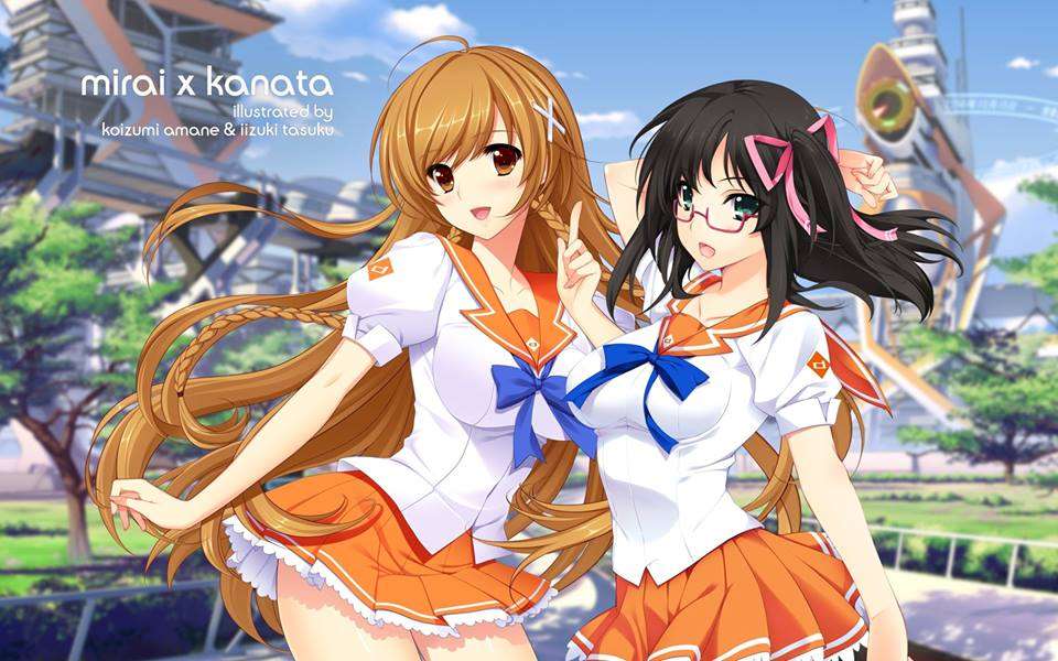Κορίτσια Anime online παζλ