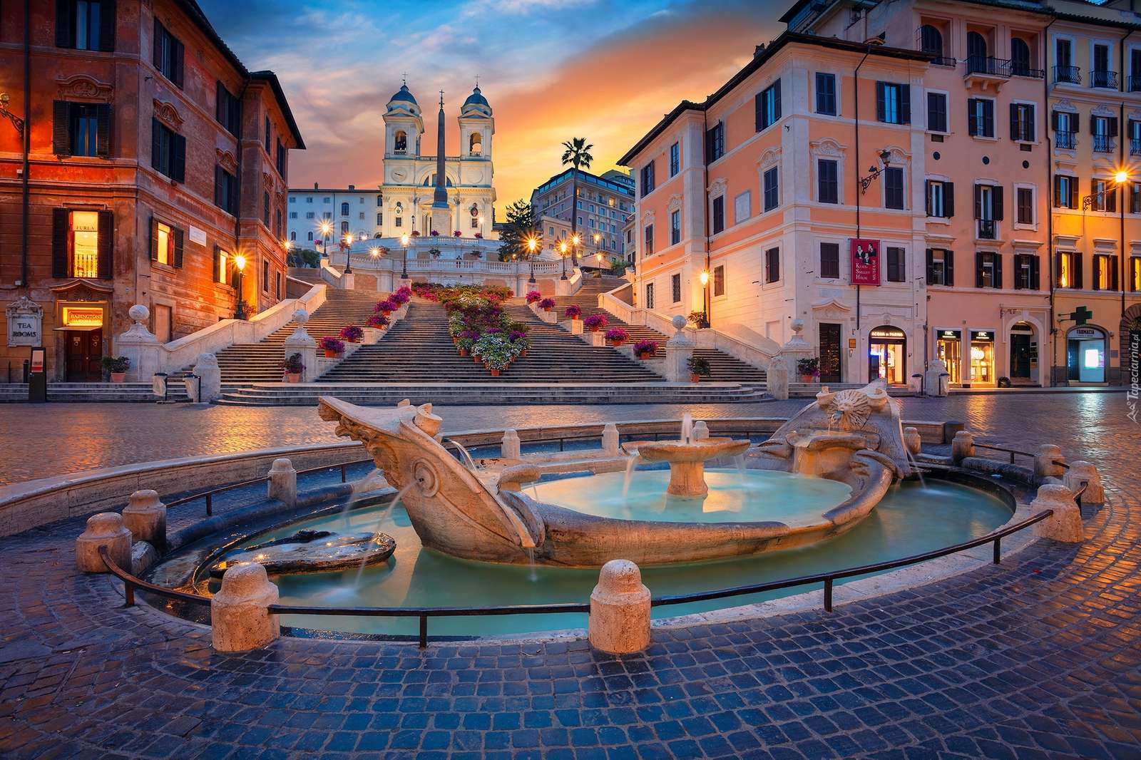 Fontana romana puzzle online