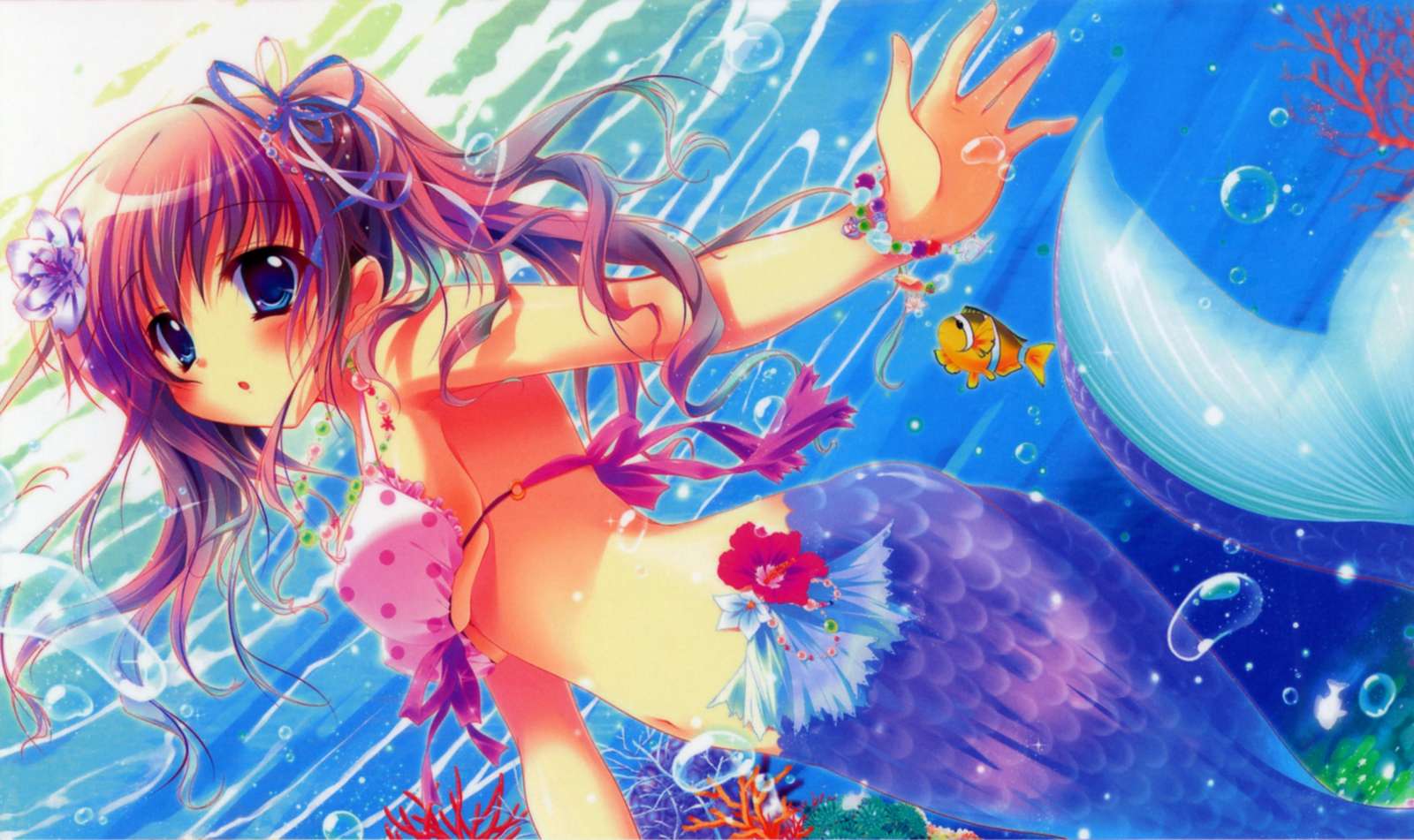 Anime sjöjungfru Pussel online