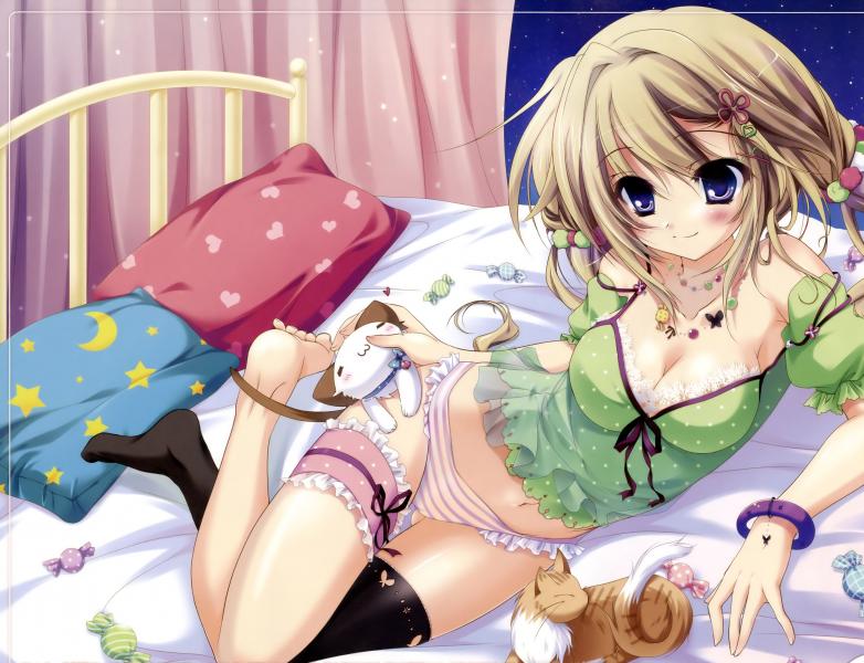 Girl from anime online puzzle