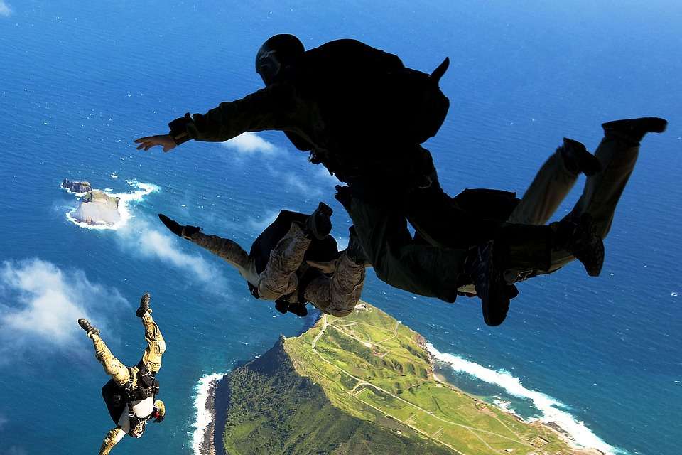Skydiving. puzzle online