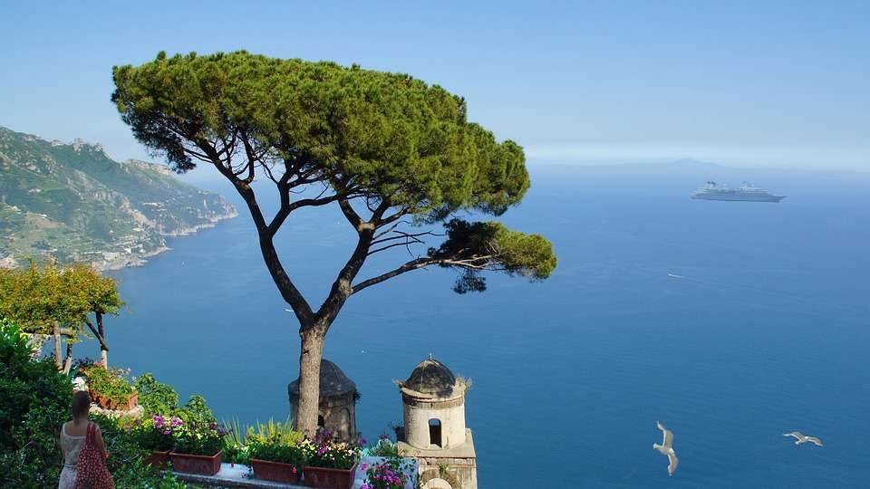 Amalfiküste. Italien. Online-Puzzle