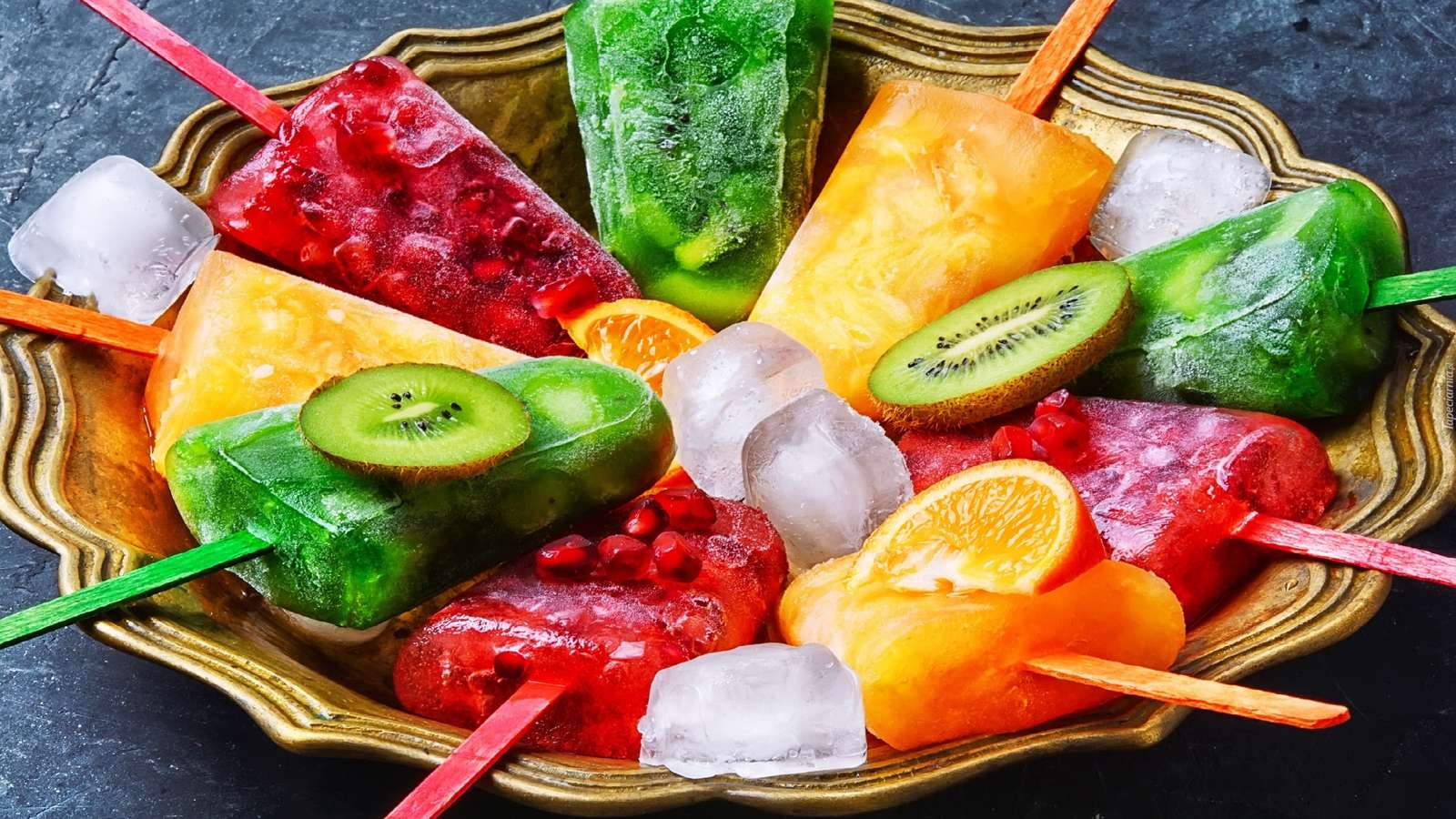 παγωτό φρούτων online παζλ