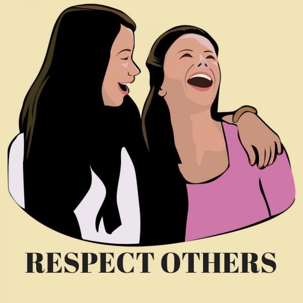 Respect others online puzzle