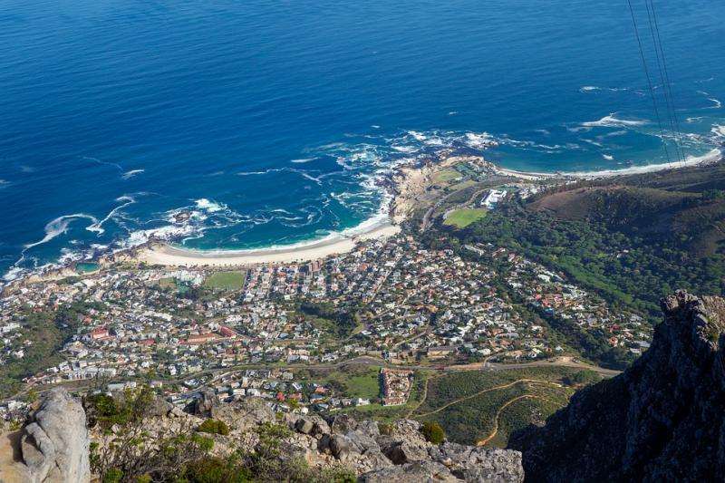 Cape Town. Zuid-Afrika. legpuzzel online