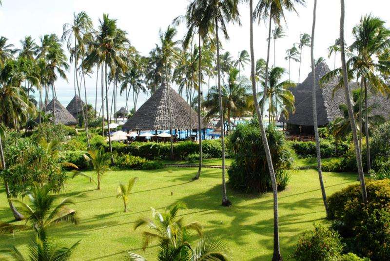 Tropiska Zanzibar. Pussel online