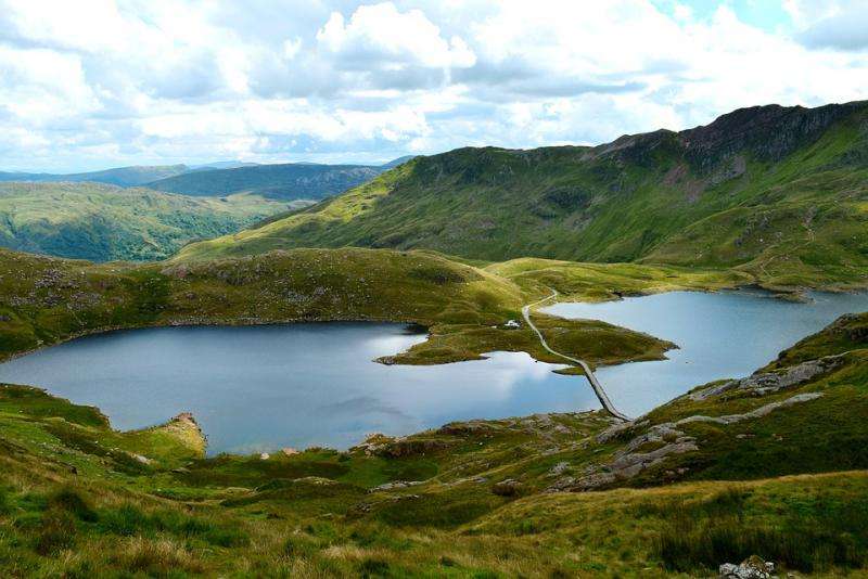 Wales. Landschaft. Online-Puzzle