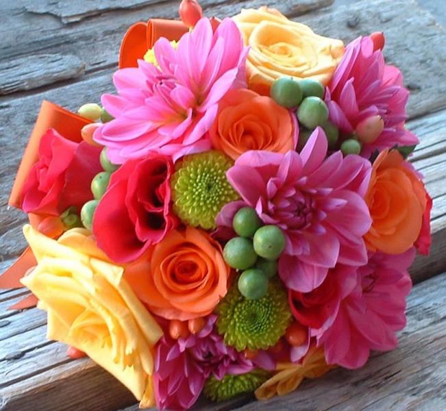 bouquet coloré puzzle en ligne