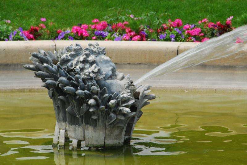 Fountain in Paris. online puzzle