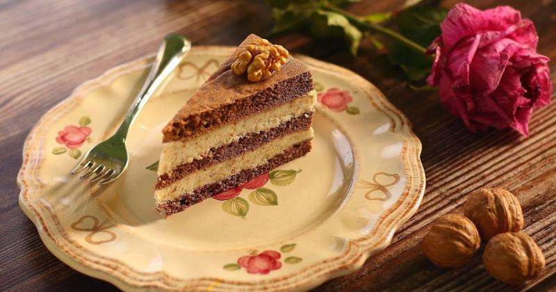 Ořechový dort skládačky online