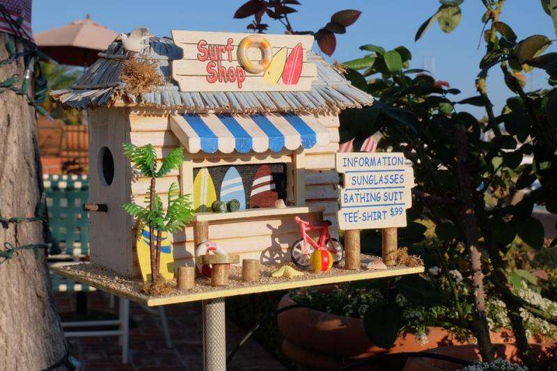 Къща за птици. онлайн пъзел
