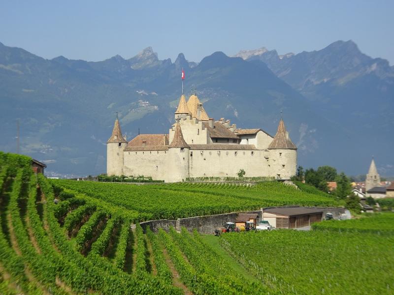 Castello in Svizzera. puzzle online