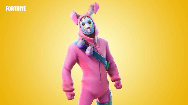 Rabbit with fortnite jigsaw puzzle online