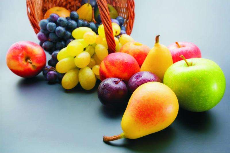 Colorful fruits online puzzle