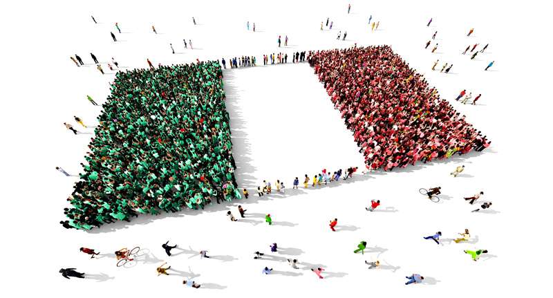 Italiensk flagga Pussel online