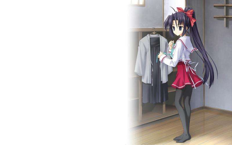 Κορίτσι Anime παζλ online