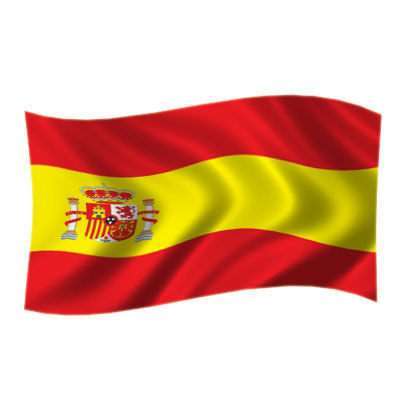 Spanien - flagga pussel på nätet